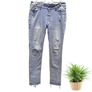 Wax Jean Women's Skinny Jeans - Light Blue